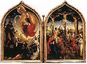 Rogier van der Weyden Diptic de Jeanne de France France oil painting artist